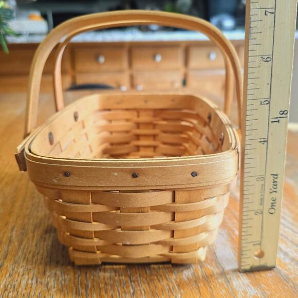 Longaberger Basket 2001 Woven Memories Basket - Picture 5 of 10